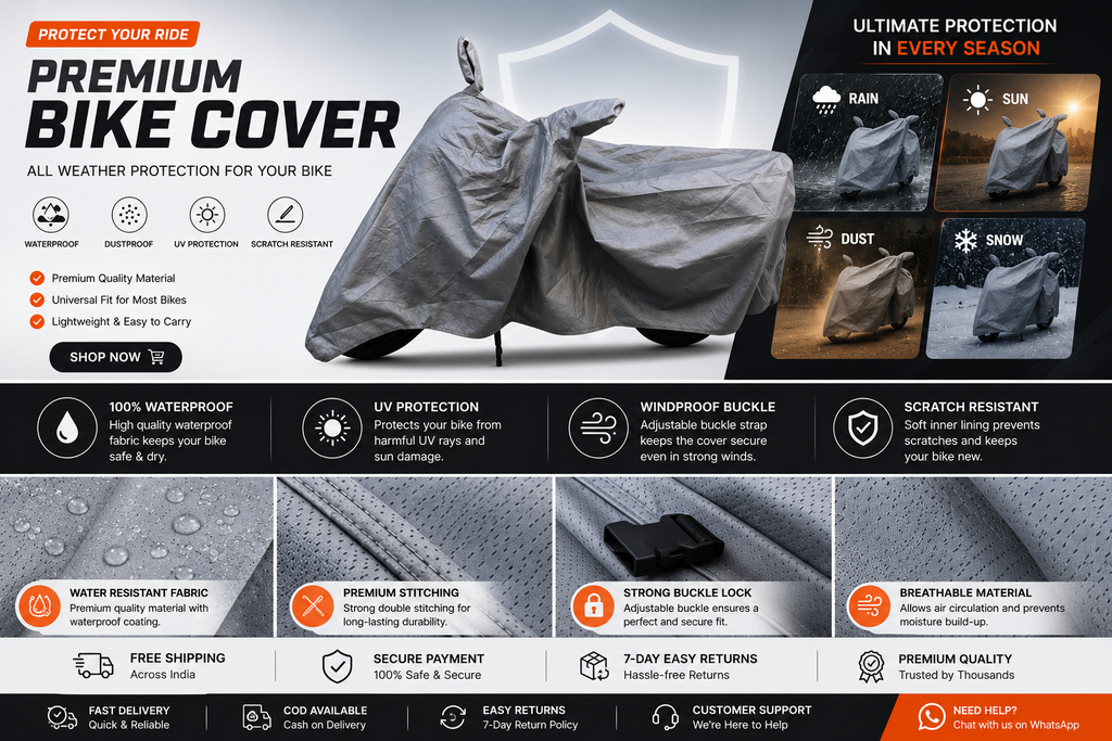 Recaro Bike Body Cover G3 For Honda Unicorn